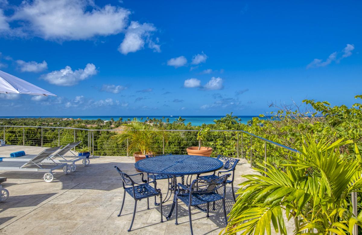 Location villa Saint Martin Terres Basses - villa 4 chambres 8 personnes - A 300m de la plage de Baie aux Prunes - Piscine et Vue mer (5)
